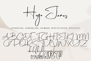 Hugo James, a Handwritten Font by HaKi Studio (Thumbnail 5 of 5)