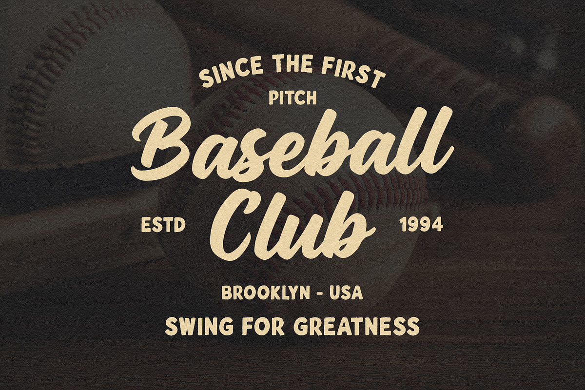 Jaglend Font Duo Vintage Script Sans, a Script Font by Maulana Creative (Photo 4 of 8)