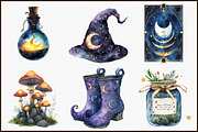 Witchy Vibe Sublimation Clipart, an Illustration by Sublimation Artist (Thumbnail 3 of 6)
