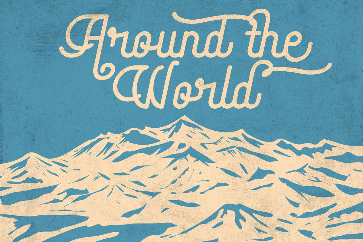 Travel Growth Vintage Font Duo, a Sans Serif Font by Lettertype Studio (Photo 4 of 15)