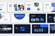 Company Profile PowerPoint Template, a Presentation Template by New Coral Design (Thumbnail 3 of 6)