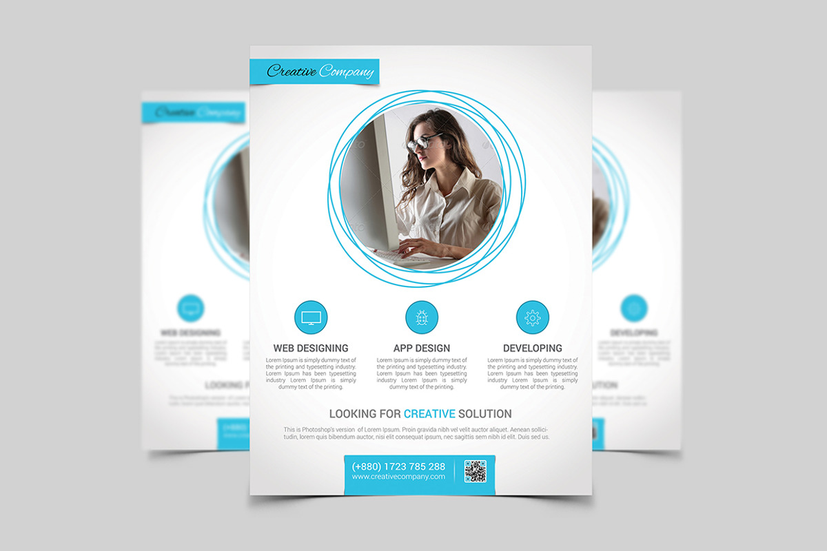 App Design Agency  Flyer, a Business Card Template by ideaz_sabbir (Photo 5 of 6)