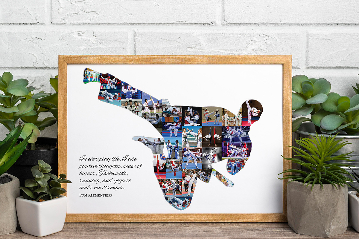 Taekwondo Athlete Photocollage, a Print Template by AIW SOLUTIONS (Photo 1 of 4)