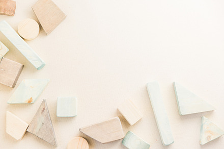Baby Block Stock Photo