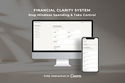 Financial Interactive Planner Canva, an App Template by Studio Suvelle (Thumbnail 1 of 10)