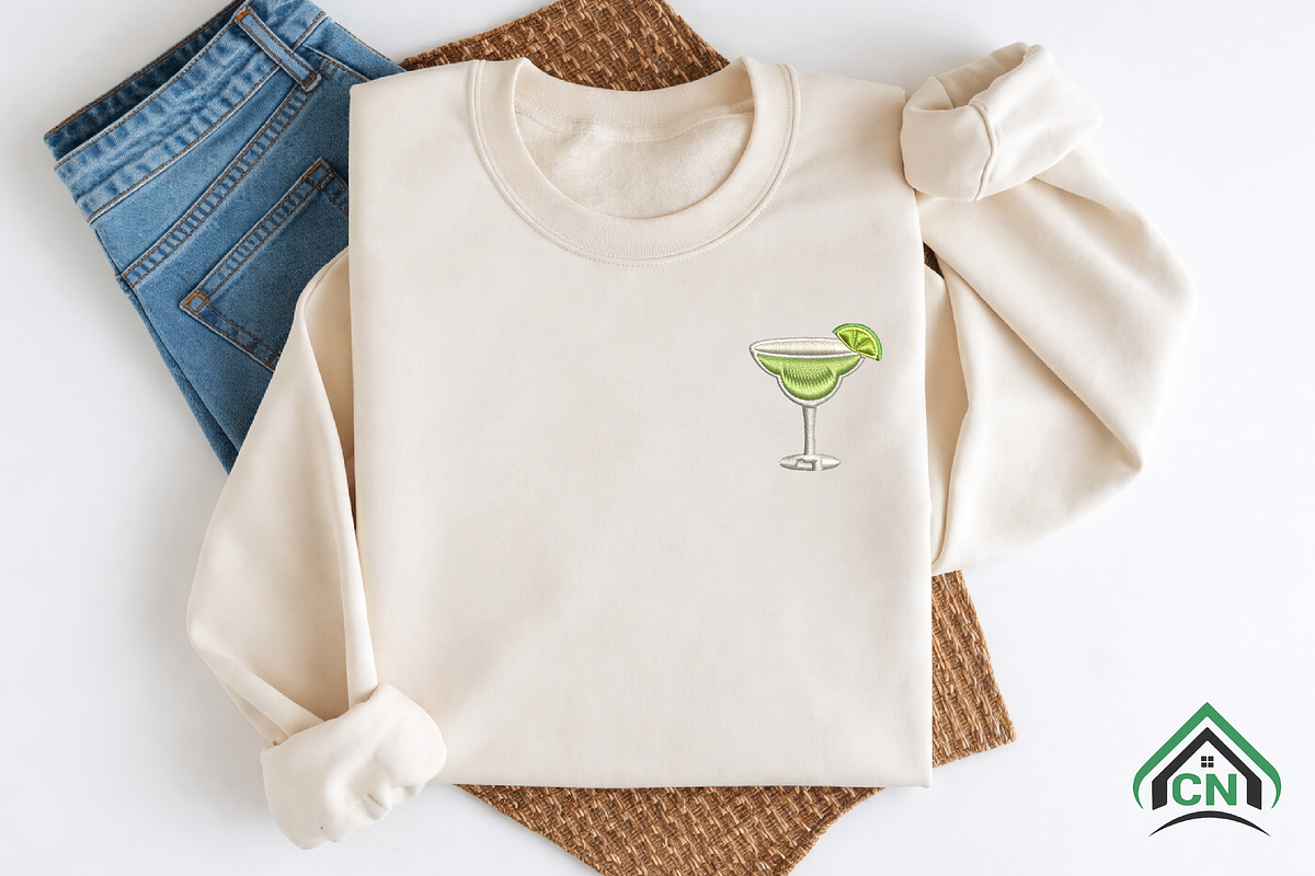 Cocktail Icons Embroidery Design, an Illustration by Craft Nest (Photo 5 of 6)