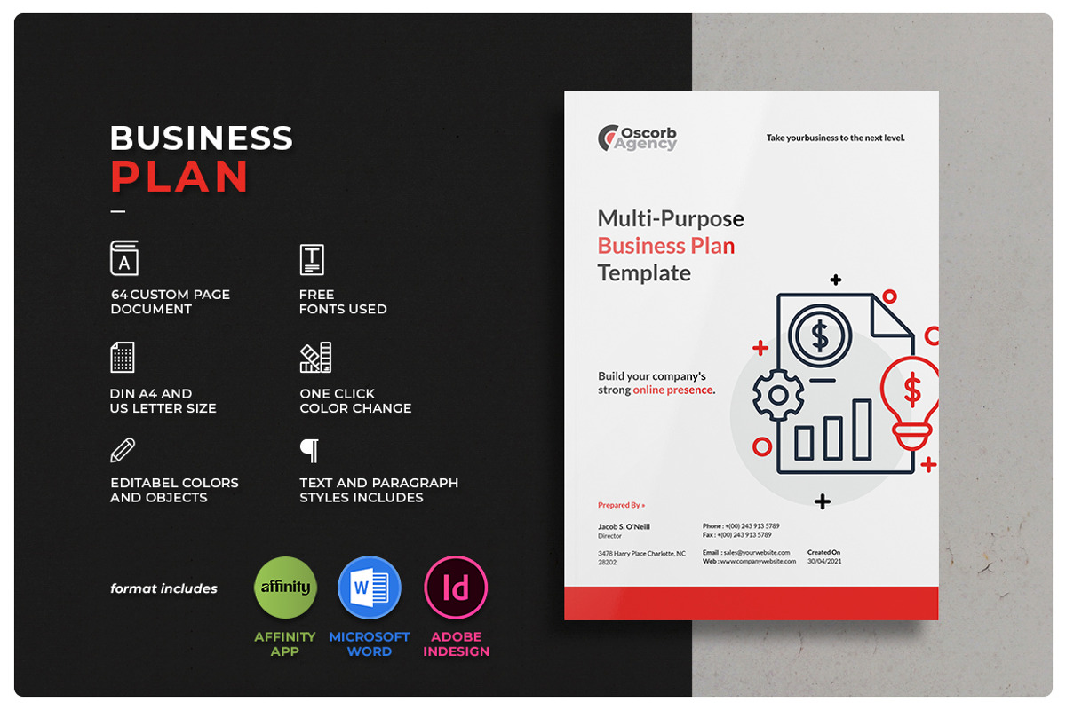 Business Plan, a Brochure Template by StudioGraficso (Photo 1 of 10)