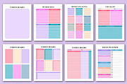 Vision Board planner, a Print Template by Designmela01 (Thumbnail 5 of 5)