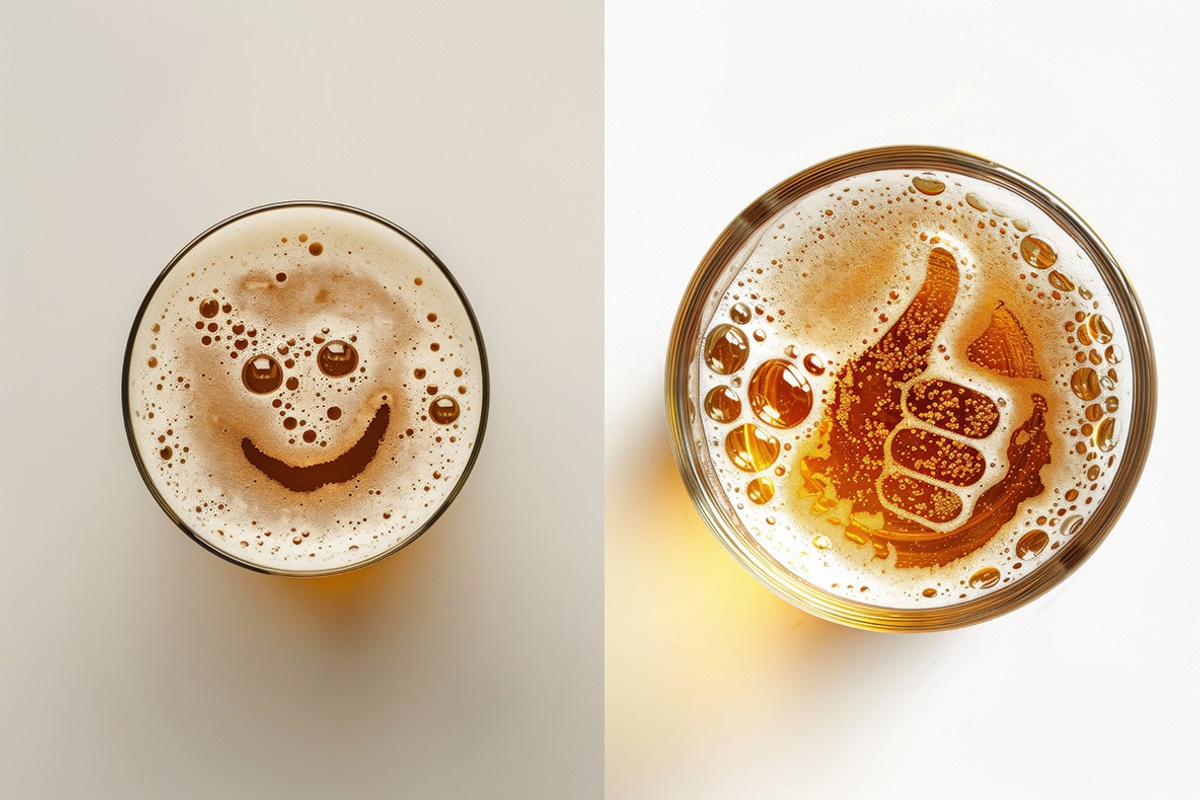 99 Beer foam images, a Food & Drink Photo by Handmadefont (Photo 10 of 10)