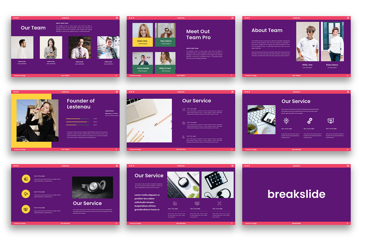 Lestenau – Business Google Slide, a Presentation Template by kreatifreya (Photo 4 of 5)