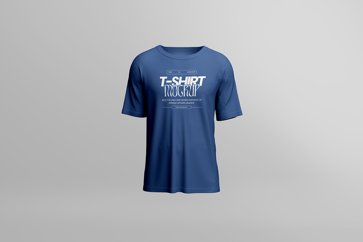 T-Shirt Mockup, a Shirt Mockup by VanillineGraph (Photo 3 of 5)