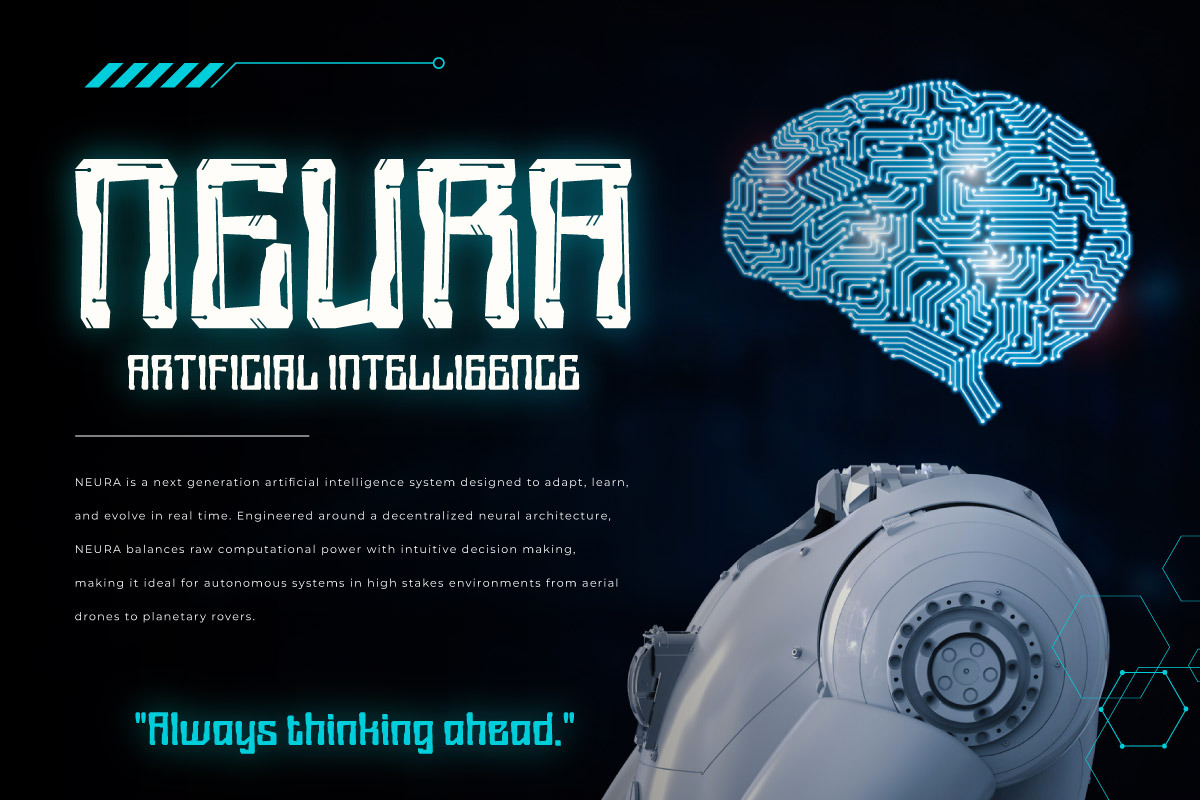 Vasroce - Futuristic Font, a Font by twinstd (Photo 6 of 9)