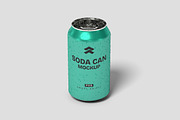 Soda Can - Mockup, a Mockup by Rometheme Std (Thumbnail 2 of 5)