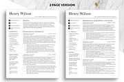Modern Simple CV Resume Template, a Resume Template by BestResumes.Co (Thumbnail 2 of 7)