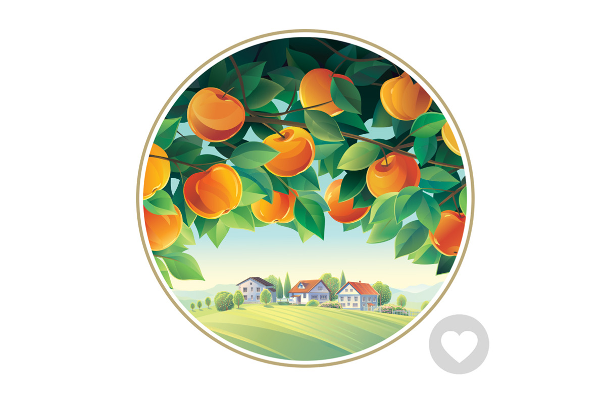 Summer fruity landscape, a Food Illustration by Countryside life (Photo 13 of 13)