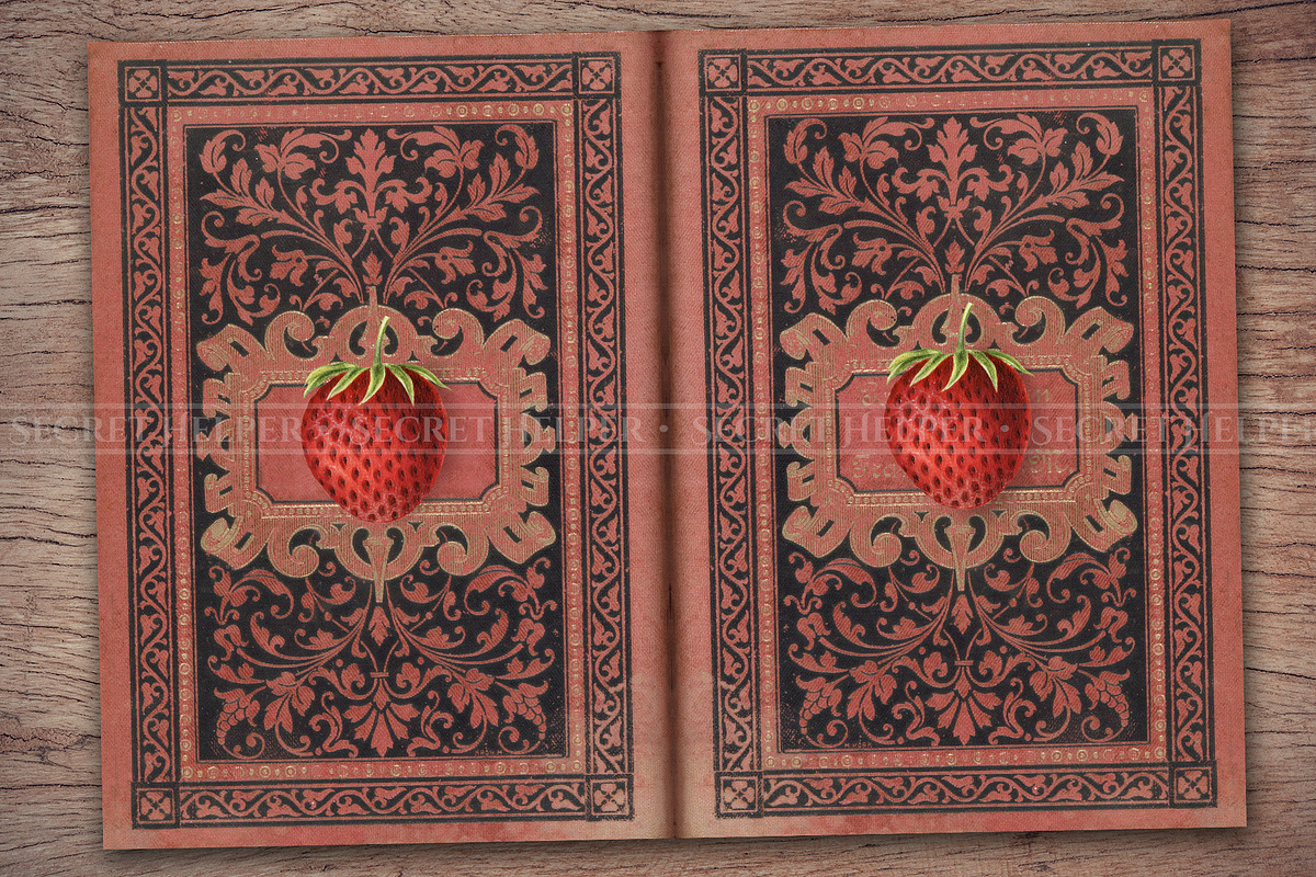 Strawberry Scrapbooking Kit, a Food Illustration by Secret Helper (Photo 5 of 8)