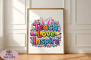 Easter Teacher Png, an Illustration by Daily.Designs (Thumbnail 5 of 5)
