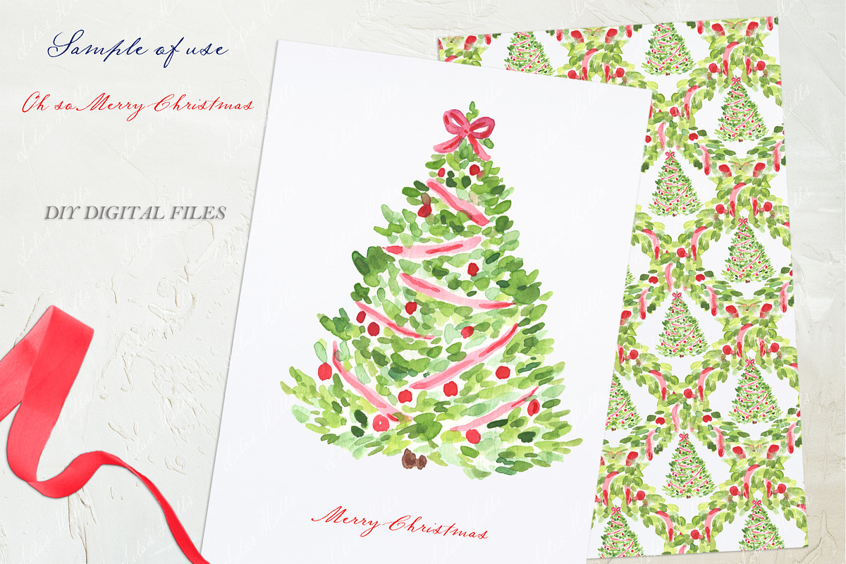 Oh So Merry Christmas Red White Bow, a Graphic by LABFcreations (Photo 5 of 7)