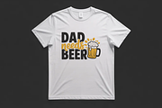 Dad Needs Beer Machine Embroidery, an Illustration by Purpose Ekbal (Thumbnail 2 of 3)