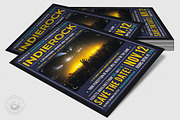 Indie Rock Flyer Template V1, a Flyer Template by ThatsDesignArt (Thumbnail 4 of 8)