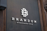 B Letter Logo Bundle Monogram Set, a Branding & Logo Template by Template Dealer (Thumbnail 8 of 16)