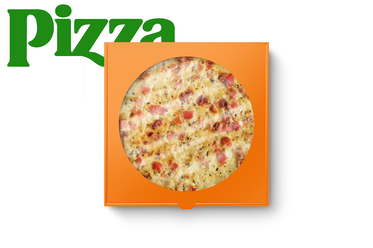 Pizza delivery by courier MockUp, a Merchandise Mockup by PSD Market (Photo 6 of 16)