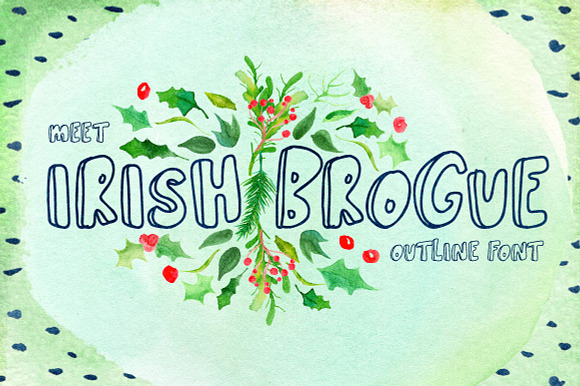 Irish Brogue Font preview 4