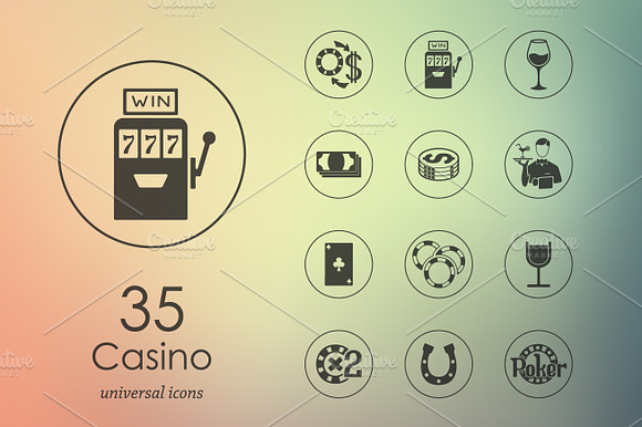 35 Casino Icons