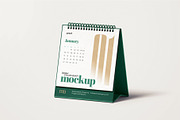 Square Desk Calendar Mockup Set, a Print Template by mockupatelier (Thumbnail 7 of 10)