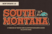 South Montana - Slab Serif, a Slab Serif Font by Rillatype (Thumbnail 1 of 10)