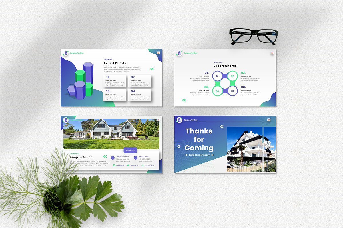 Gayams - Real Estate Powerpoint, a Presentation Template by Dhabee (Photo 7 of 7)