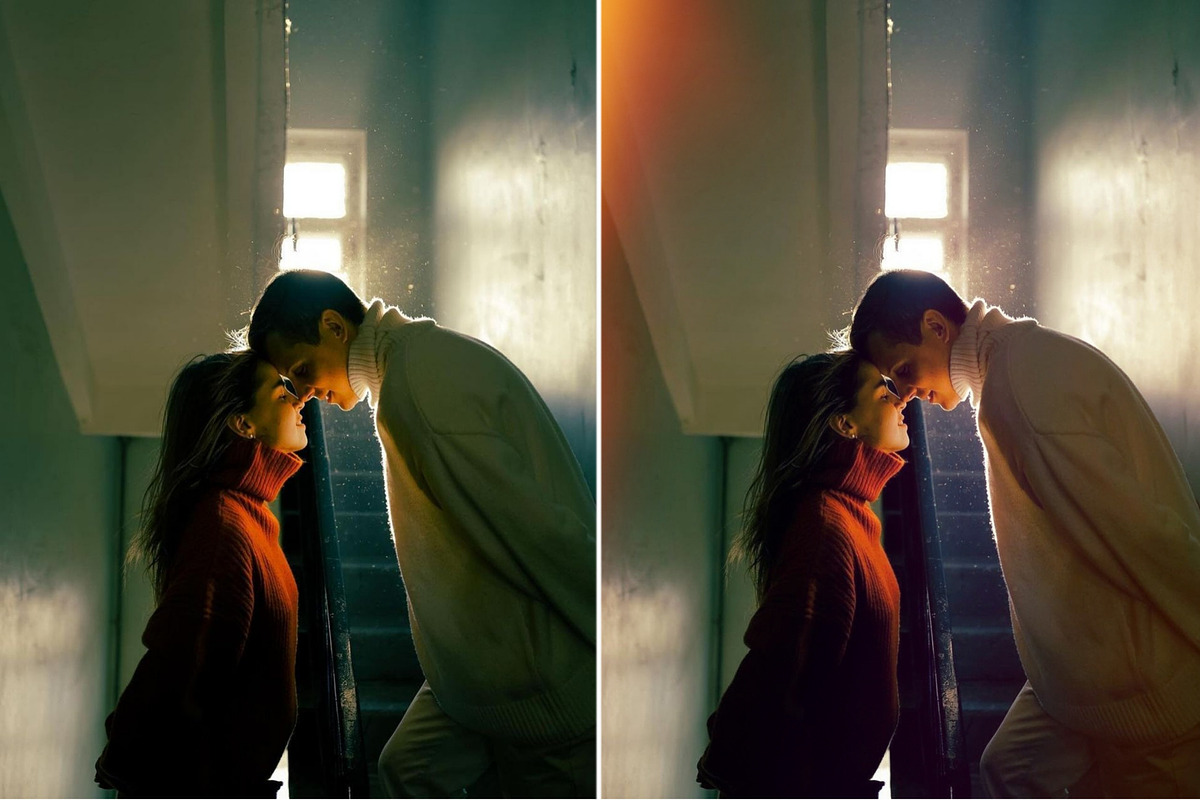 Film Light leak overlays, a Social Media Template by Presets store (Photo 7 of 10)