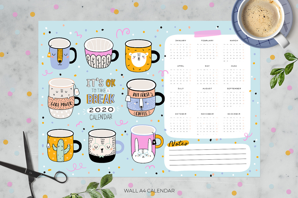 BUNDLE STATIONERY planners calendars, an Object Graphic by Ruslana Lubenets (Photo 72 of 96)
