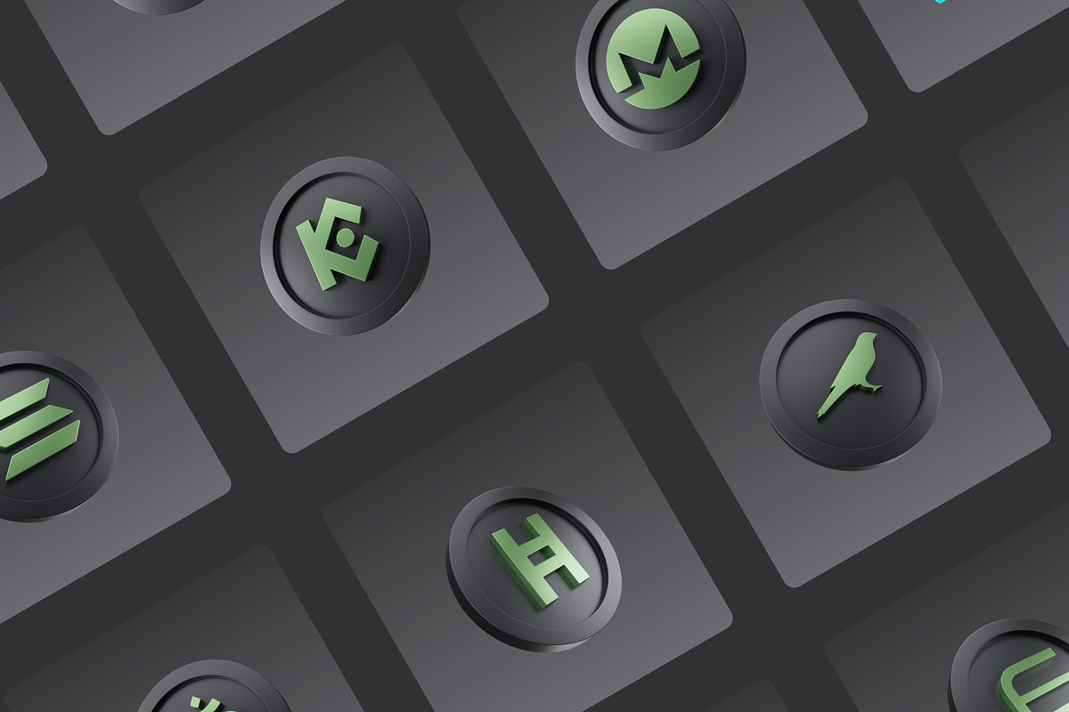 Cricoins - Cryptocoins 3D Icon Pack, an Object 3D Model by Iqonic Design (Photo 6 of 8)