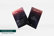 Card Mockup | 3D Rendering, an Advertising Mockup by mrfauzi (Thumbnail 5 of 11)