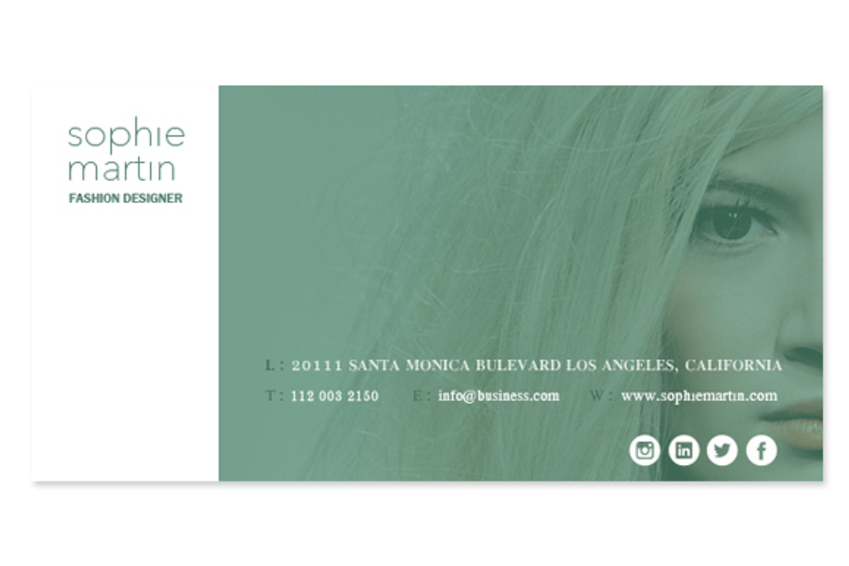 10 Email signatures - modern items, a Templates & Theme by Renovatio (Photo 4 of 5)