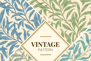 Vintage Illustration of Willow Bough, a Background Graphic by rawpixel