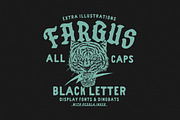 Fargus - Font Pack & Extras!, a Blackletter Font by IronbirdCreative (Thumbnail 4 of 12)