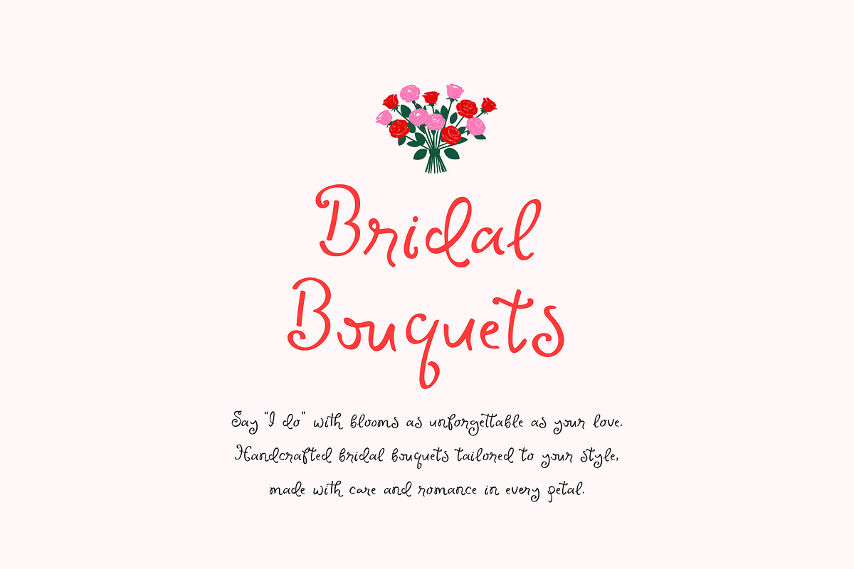 Enchanted Weddings Playful Script, a Handwritten Font by Kaya Fonts (Photo 2 of 33)