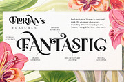 Florian -Swashy Serif Type, a Serif Font by Fenotype (Thumbnail 2 of 10)