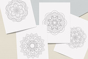 Easy Mandala Coloring Book, a Graphic by MISTstudioDesign (Thumbnail 5 of 8)