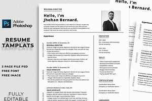 Modern Cv Resume Tamplates