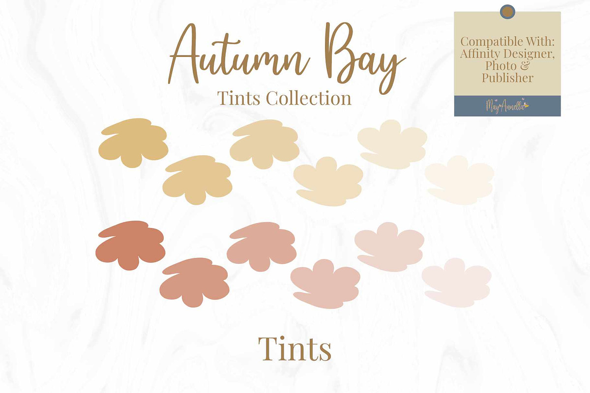 Earthy Leaf & Blue Palette Affinity, a Palette Add-On by May Annella (Photo 5 of 8)