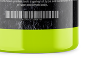 Plastic Protein Jar Mockup, a Packaging Mockup by Green Art (Thumbnail 5 of 5)