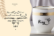 Arabitex Arabic Style Calligraphy, a Handwritten Font by Attractype (Thumbnail 5 of 6)