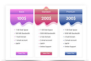 Pricing Table, an UI Kit Template by ARP Creation (Thumbnail 2 of 3)
