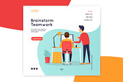 landing page, an App Template by Podis (Thumbnail 14 of 16)
