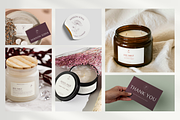 Minimalist Candle Branding Kit, a Branding & Logo Template by Soul & Maeum Store (Thumbnail 6 of 7)