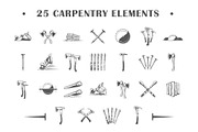 18 Modern Carpentry Logos Templates, a Branding & Logo Template by Art Design (Thumbnail 6 of 26)
