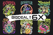 Trippy Psychedelic Illustration, an Object Illustration by Pries Studio (Thumbnail 1 of 3)